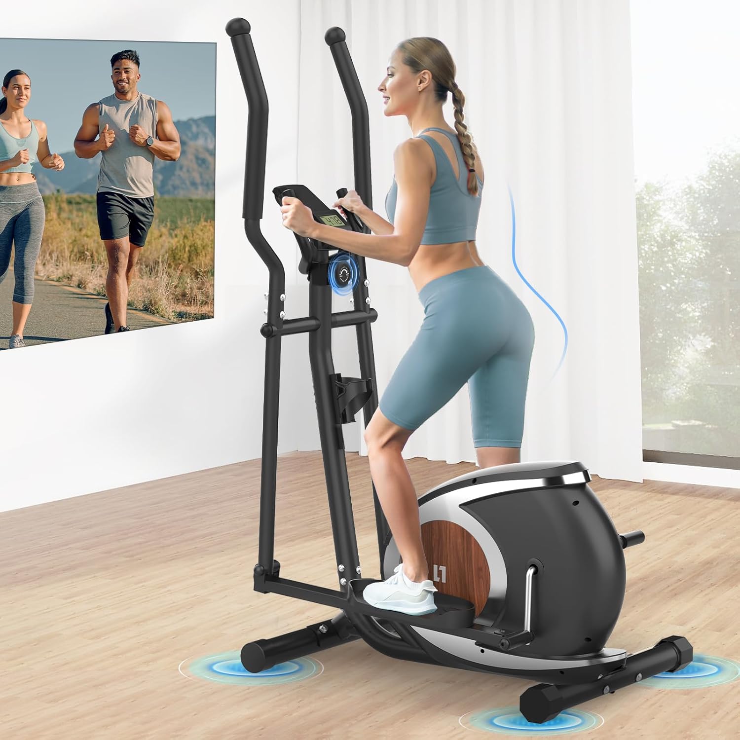Neezee Ultra-Quiet Elliptical (Classic)